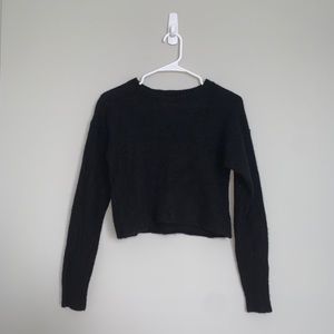 Free People Cropped Cashmere Sweater
